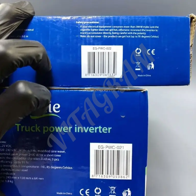 Инверторы 12V/24V - 220v