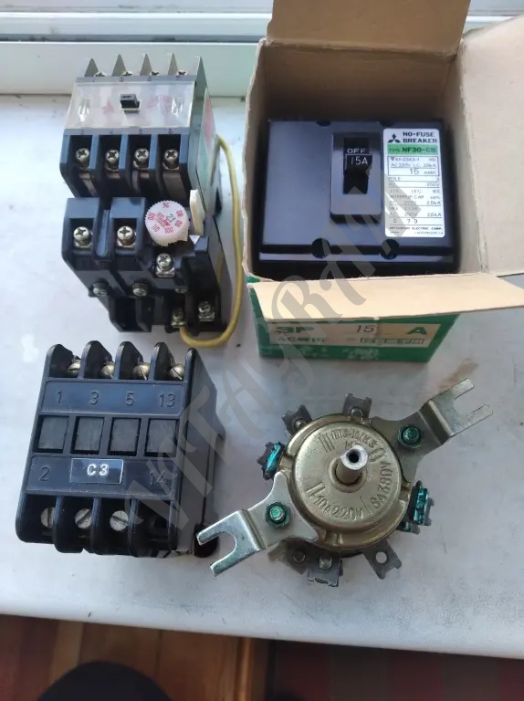 Контакторы электромагнитные Siemens, Mitsubishi