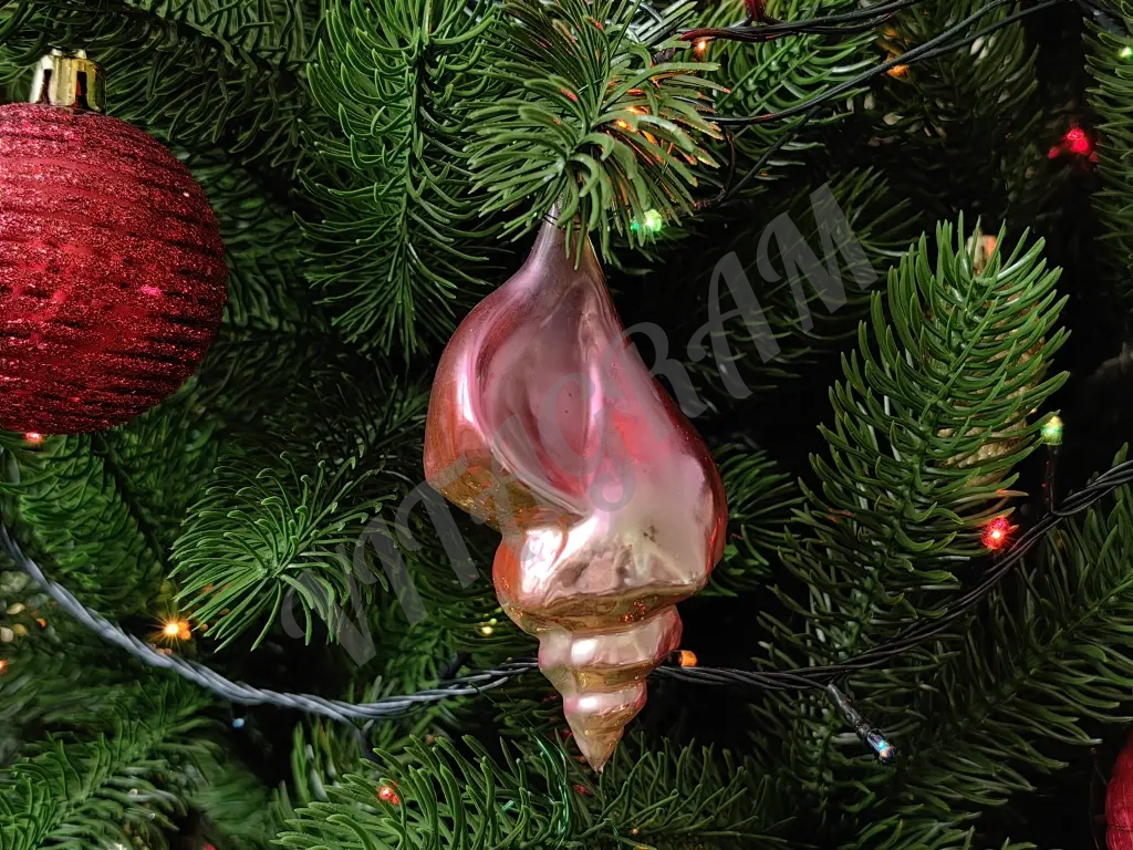 Елочная игрушка СССР рапан