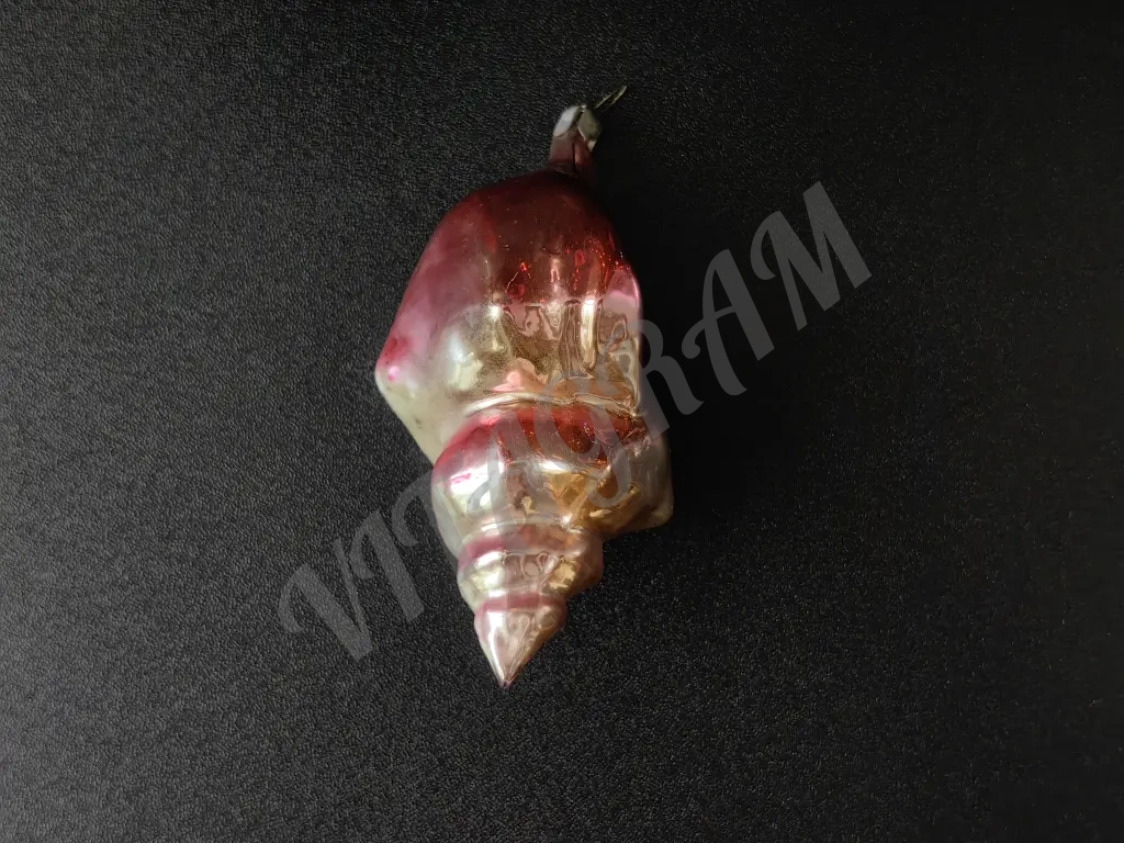 Елочная игрушка СССР рапан