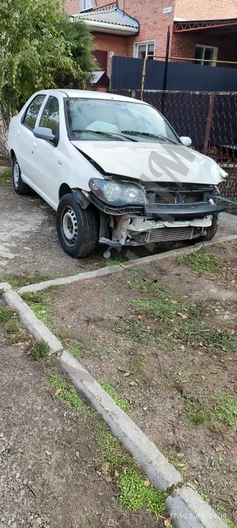 Fiat Albea после ДТП