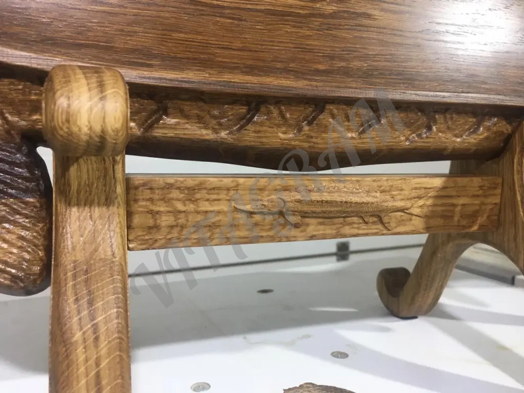 Резное блюдо для рыбы.