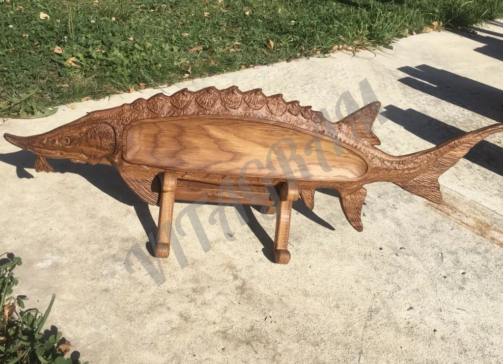 Резное блюдо для рыбы.