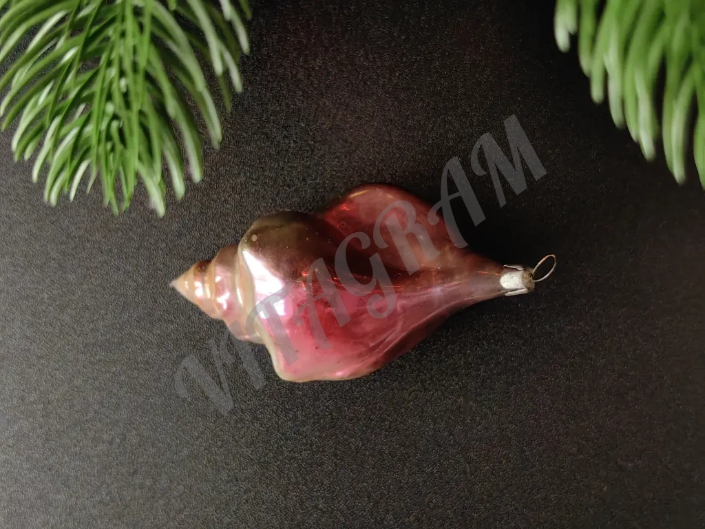 Елочная игрушка СССР рапан