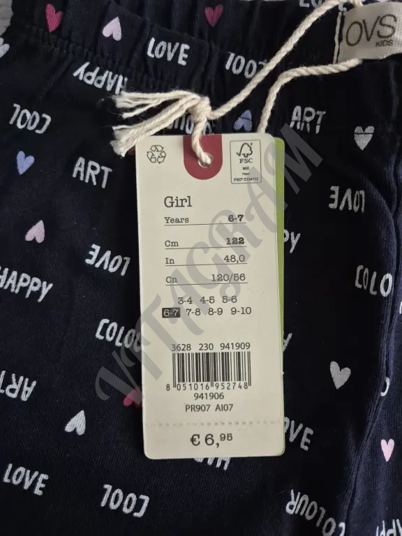Лосины OVS для девочки 122см.