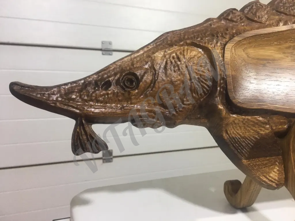 Резное блюдо для рыбы.