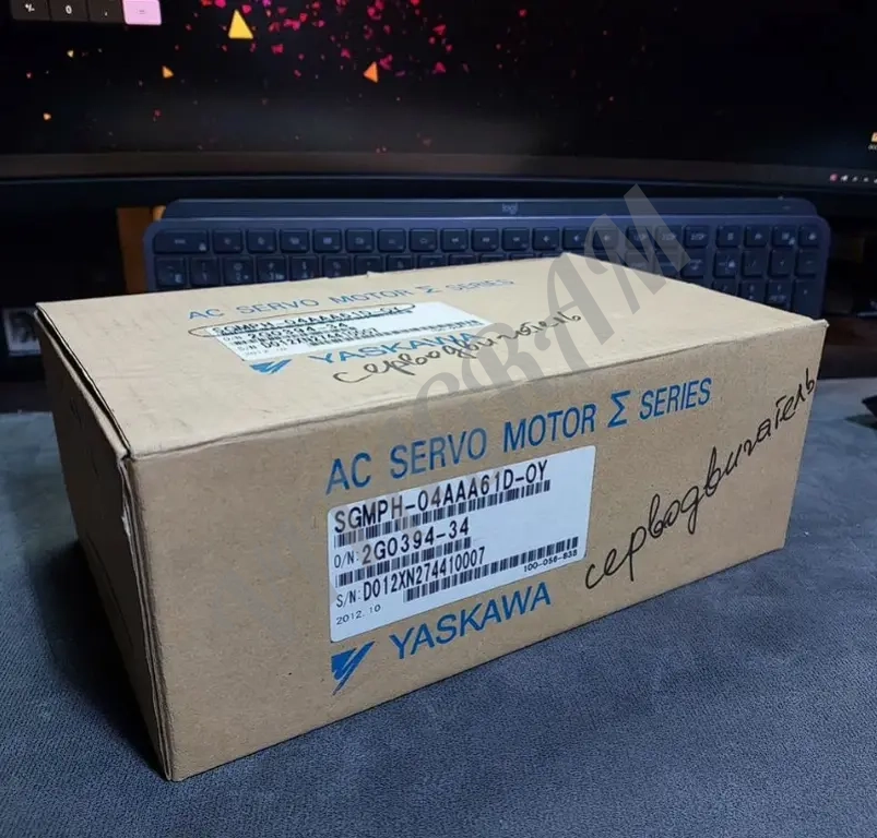 Yaskawa sgmph-04AAA61D-0Y - Мотор Серво Yaskawa sgmph-04AAA61D-0Y - Мотор Серво 46 000 ₽ Numen Store