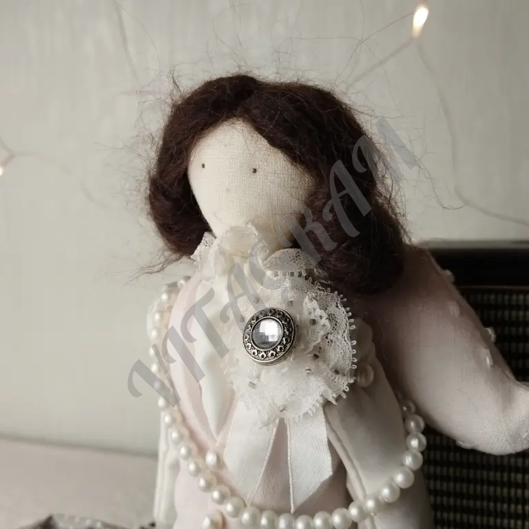 игрушка кукла интерьерная ручной работы Тильда