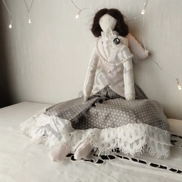 игрушка кукла интерьерная ручной работы Тильда