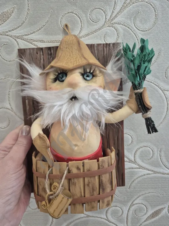 Панно в баню Банщик/Мужичок