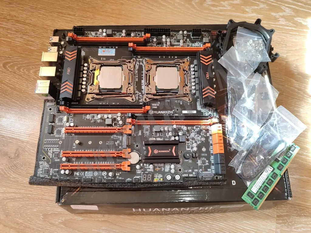 Двухпроцессорная мaтepинкa, 2*2690 v4 14/28, 16Гб