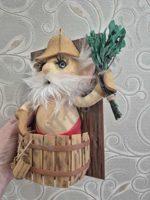 Панно в баню Банщик/Мужичок