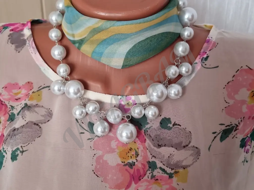 Колье бусы бижутерия