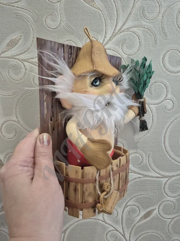 Панно в баню Банщик/Мужичок