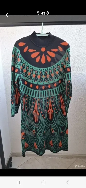 Платье, Кадиган(Корея) новые Трикотаж, Хлопок