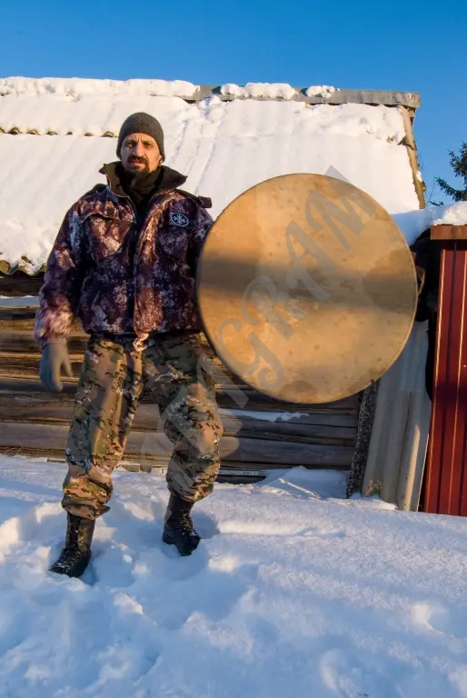 Шаманский бубен, 78 см.