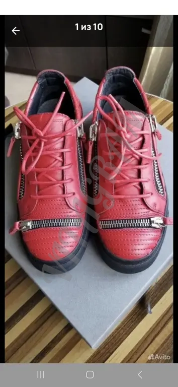 Кроссовки женс Giuseppe Zanotti 39.5р. новые Италия