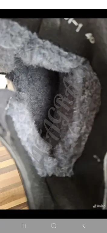 Полусапоги новые женские иск мех. кожзам