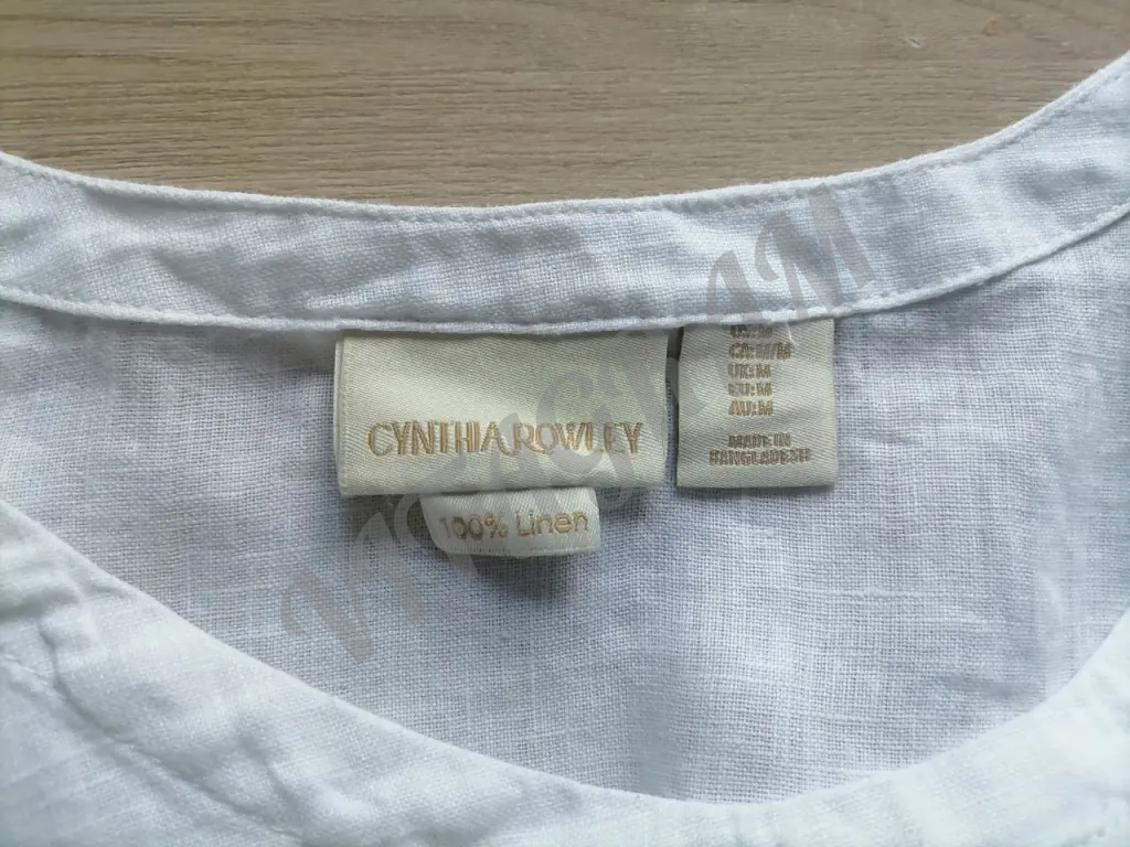 Блузка Cynthia Rowley, M, лён США