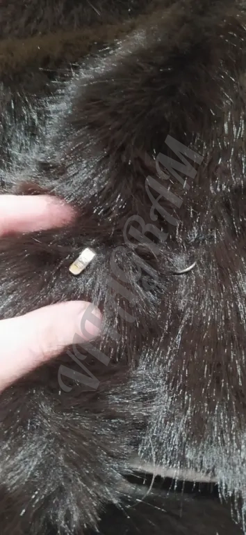 Шуба из искусственного меха