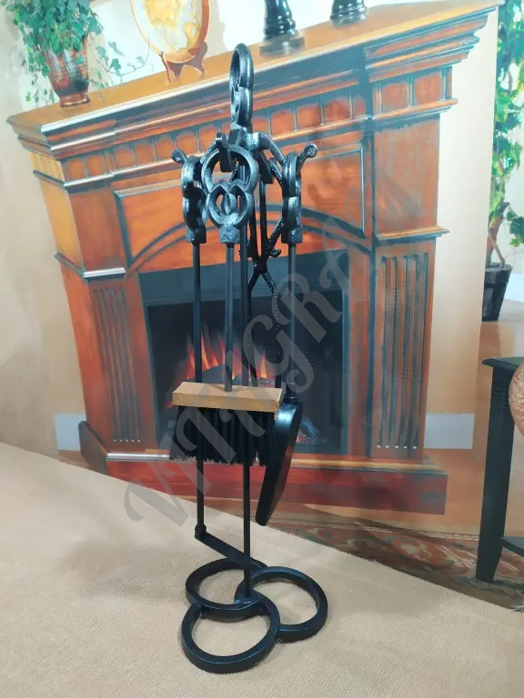 Каминный набор. Ажурный.