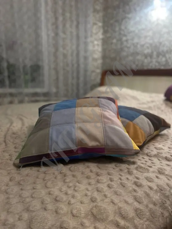 Подушка декоративная, наволочка декоративная пэчворк,думка