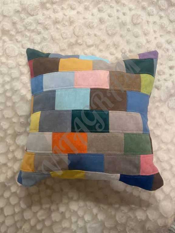 Подушка декоративная, наволочка декоративная пэчворк,думка