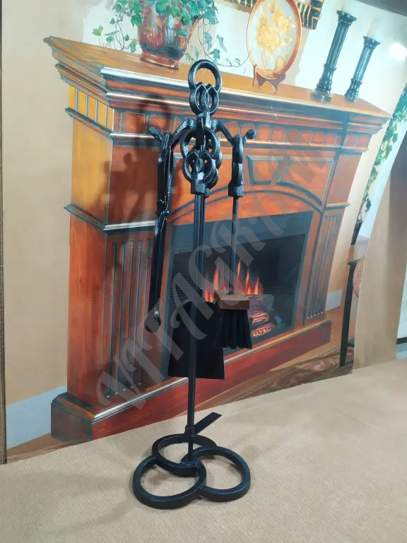 Каминный набор. Ажурный.