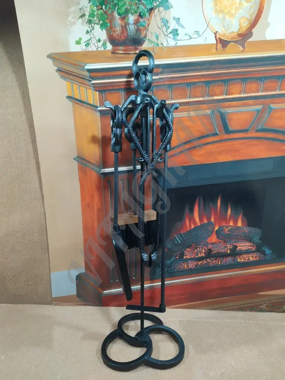 Каминный набор. Ажурный.