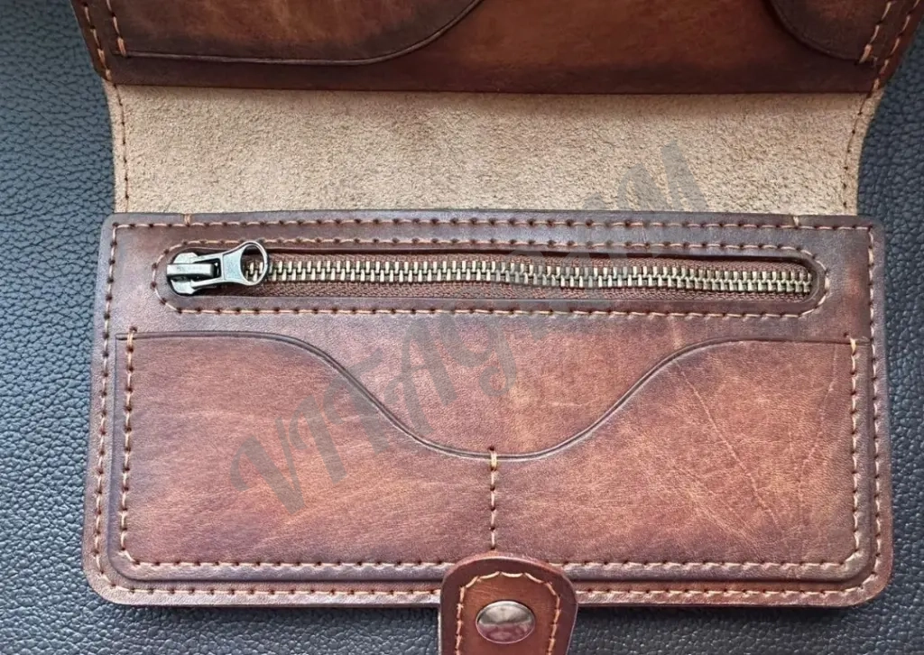 Партмоне,Клатч,кошелёк мужской из натуральной кожи ручной работы