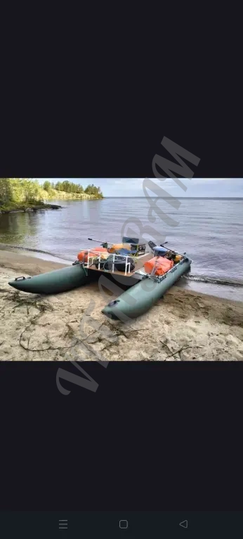 Катамаран надувной.