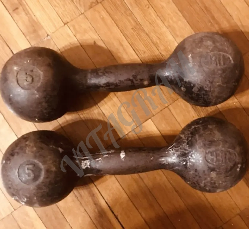 Гантели чугунные 5 кг