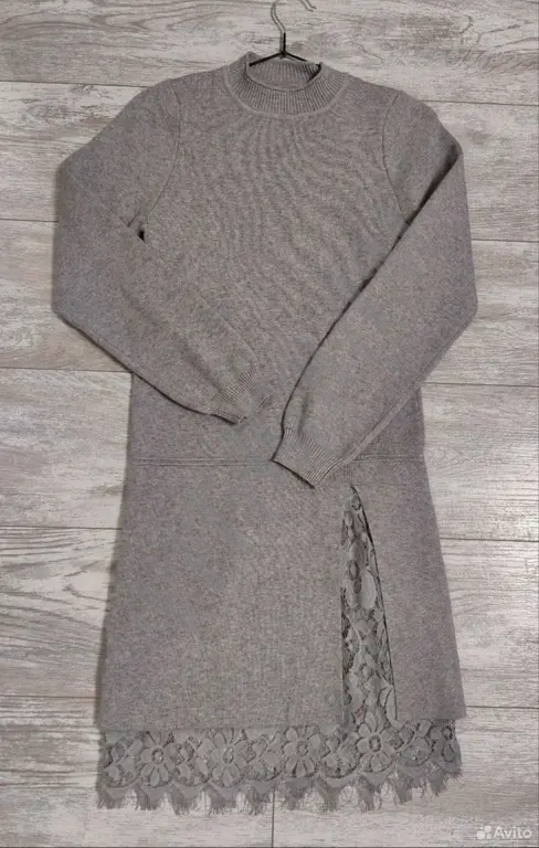 Платье трикотажное 158