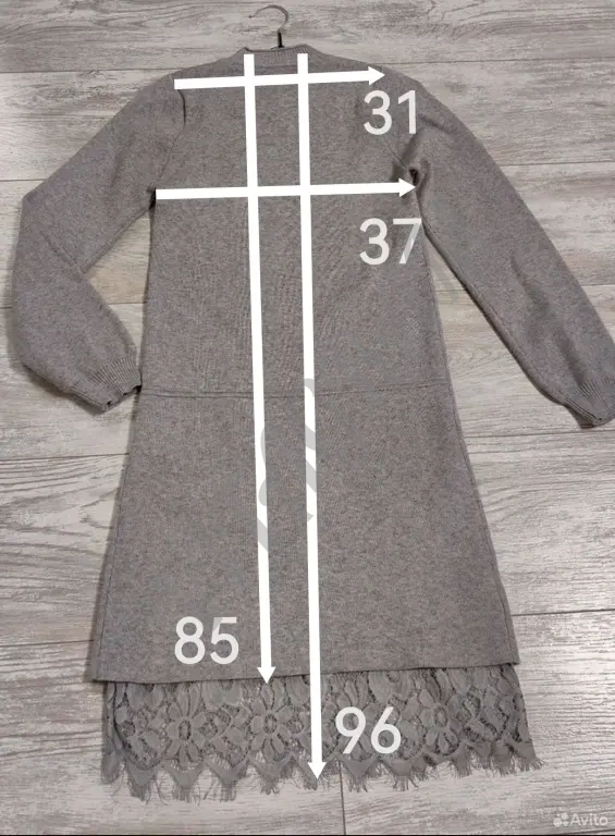 Платье трикотажное 158