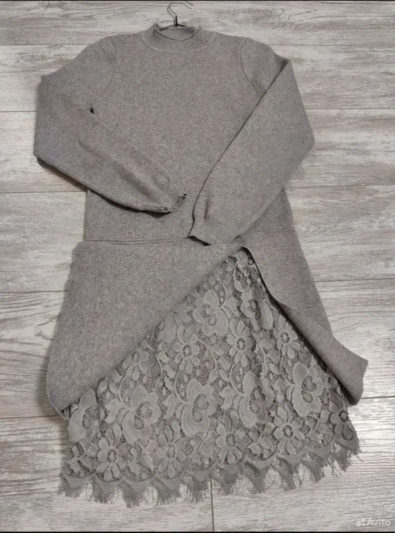 Платье трикотажное 158