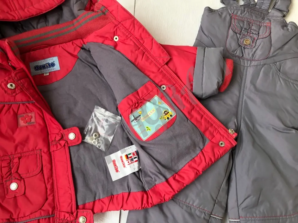 Костюм демисезонный для девочки Новый 80 Donilo