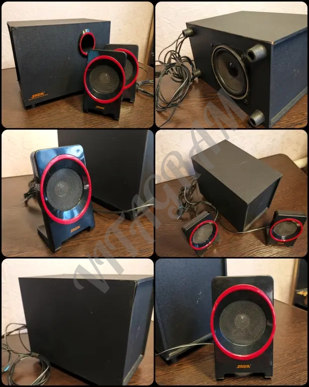 Колонки, акустическая система SADA SL-8018 формата 2.1