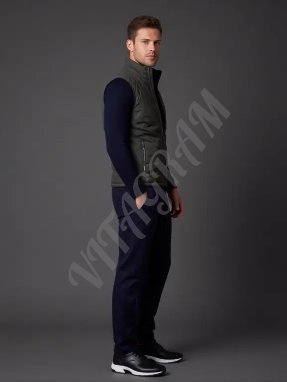 Жилет мужской утеплённый