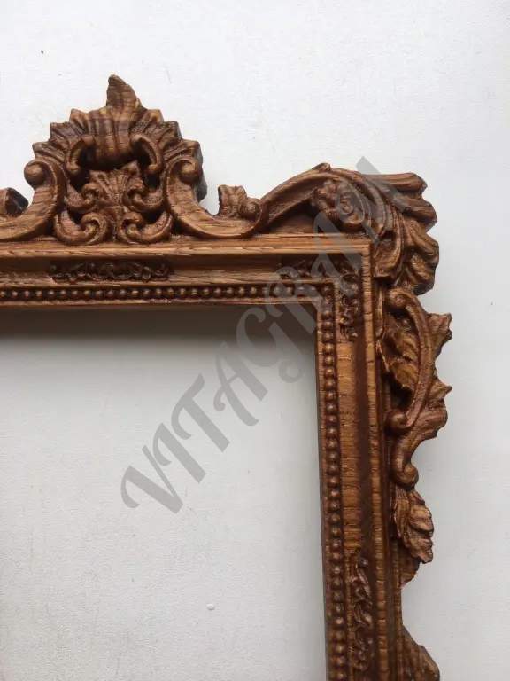 Резная фоторамка из дуба