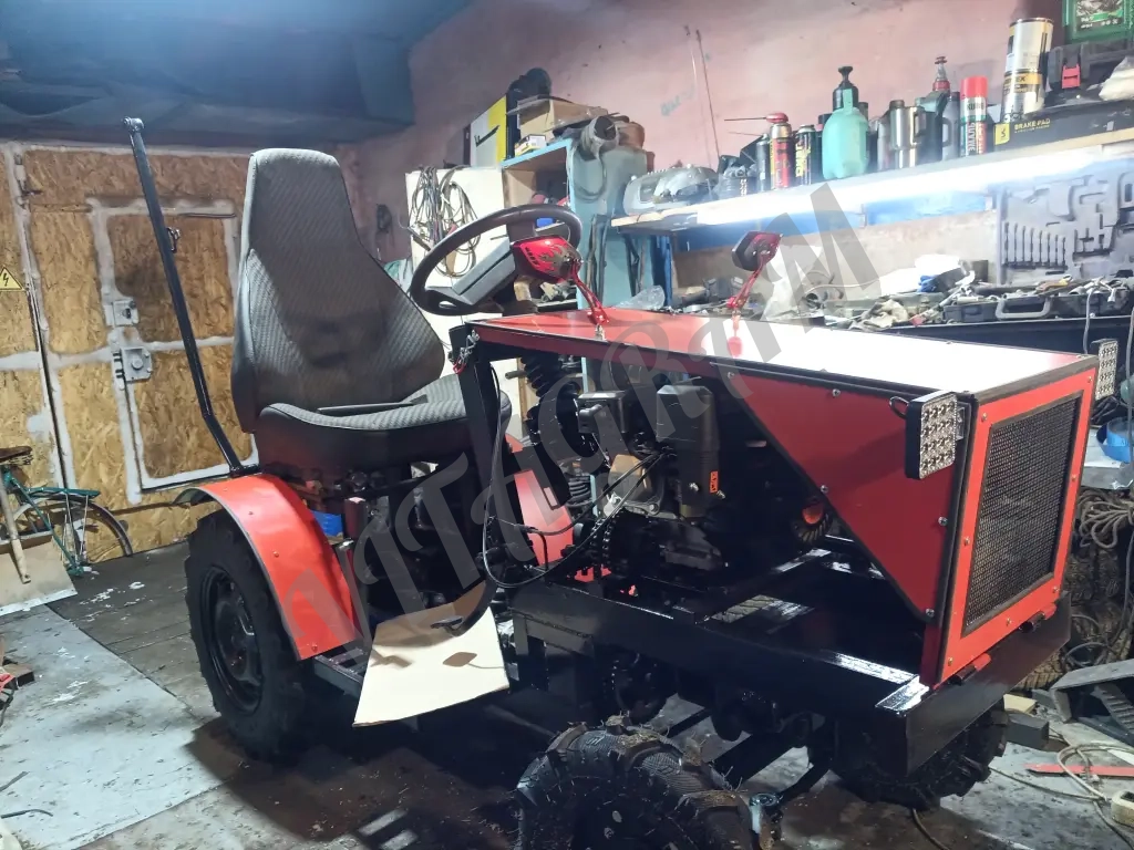 Мини Трактор самодельный