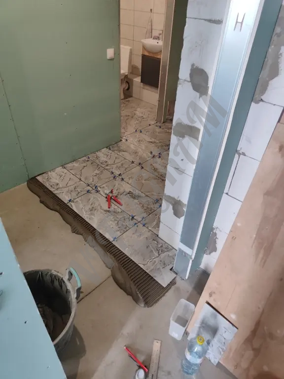 Плиточные работы, ремонт ванных комнат.