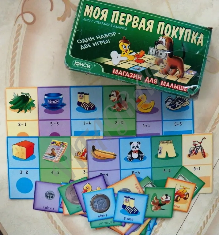 Настольная игра для малышей