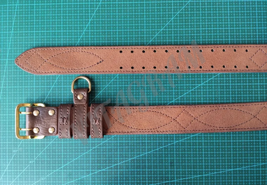 Ремень офицерский 50 мм в цвете хаки