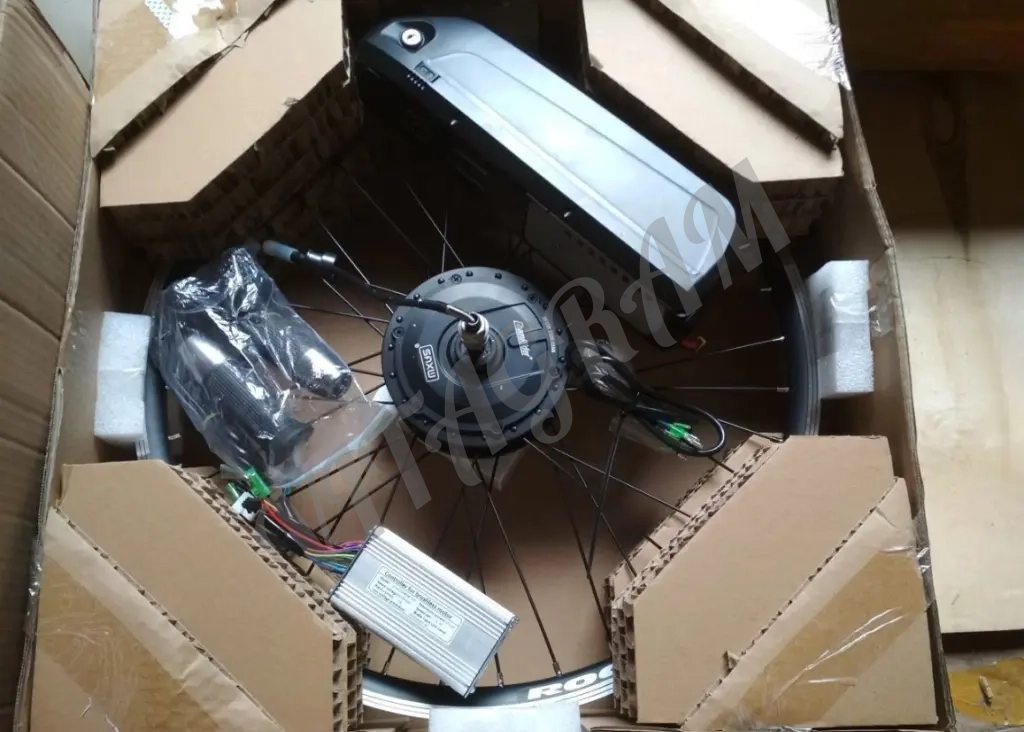 Набор электрификации велосипеда на Tesla