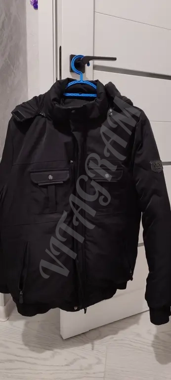 куртка зимняя мужская 46