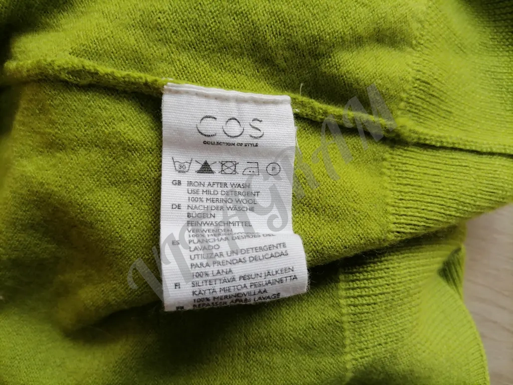 Пуловер, джемпер Cos, шерсть мериноса M