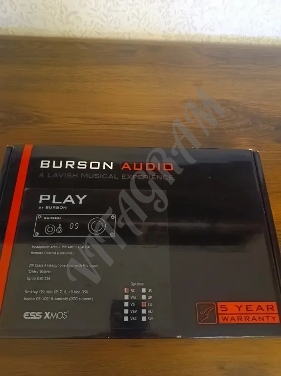Цап усилитель для наушников Burson Audio play PC-1