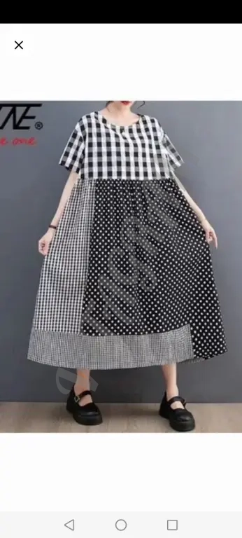 Платье Бохо, 54 хлопок