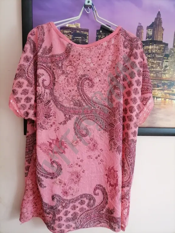 Блузка из льна и вискозы, Италия,56