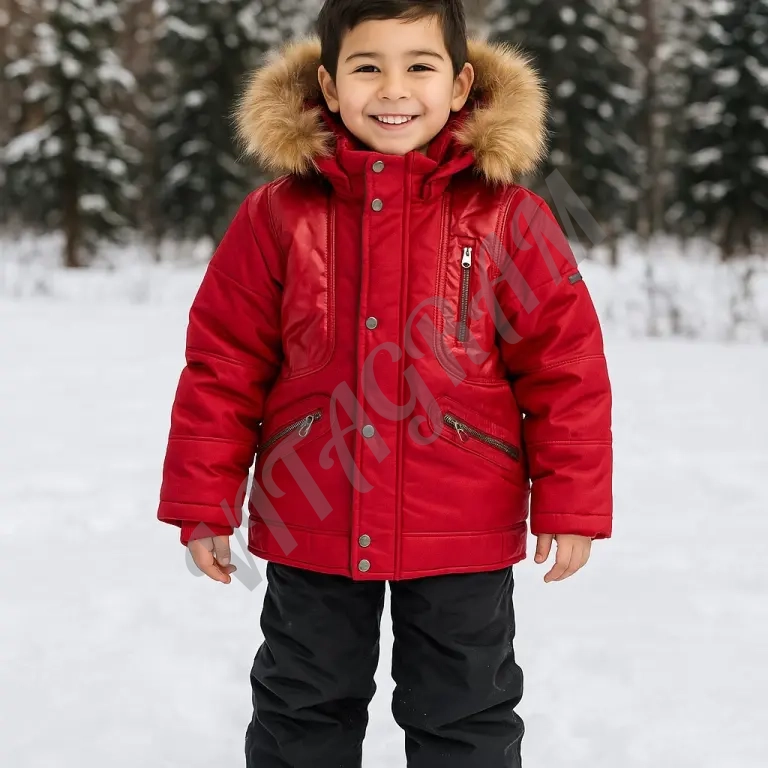 Куртка для мальчика зимняя Новая 140 Freeman